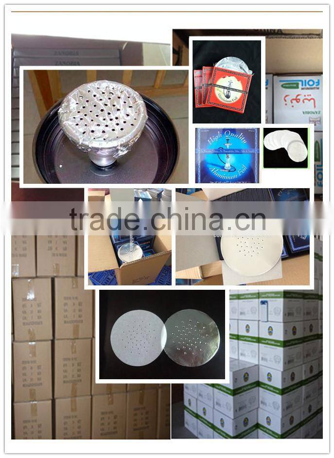 20mic 50Meter Length 12cm Width Disposable Aluminum Foil Shisha Roll
