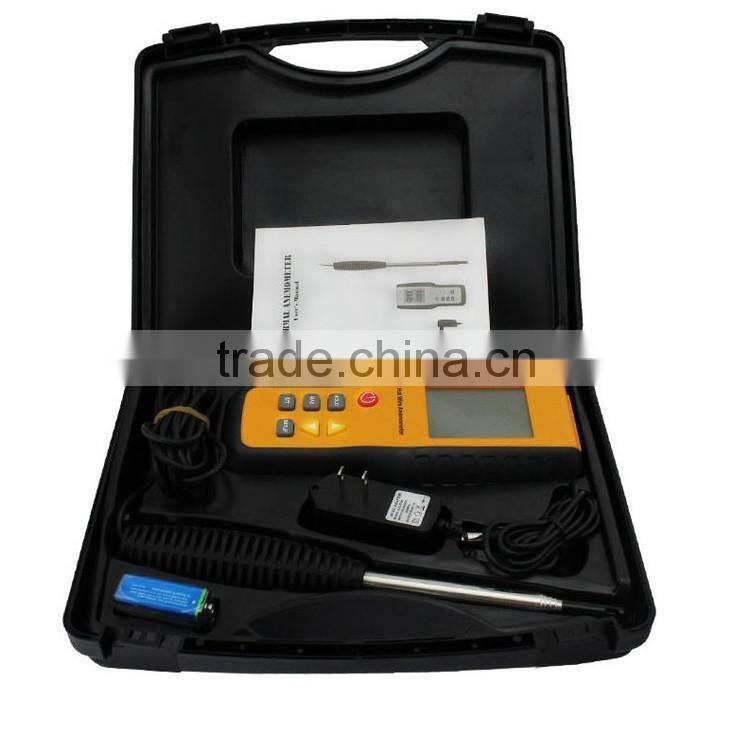 HT-9829 High Level Sensitivity Digital LCD Display Thermal Anemometer Wind Speed Meter Measuring Instrument