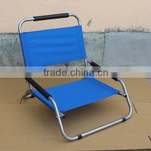 100% polyester adult metal folding chairs for low seat