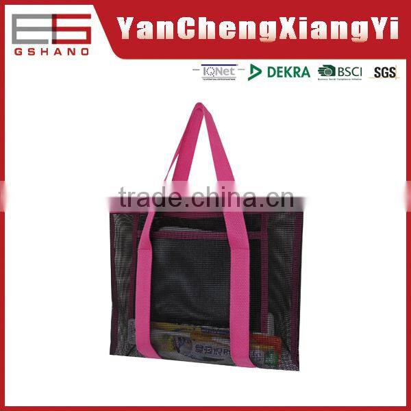 PVC Bathroom handle Mesh Shower Organizer