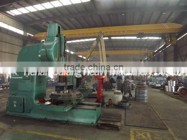 Crane Trolley Rail Wheels; Electric Forging Crane Wheel on Rail, Driving Trolley Wheels