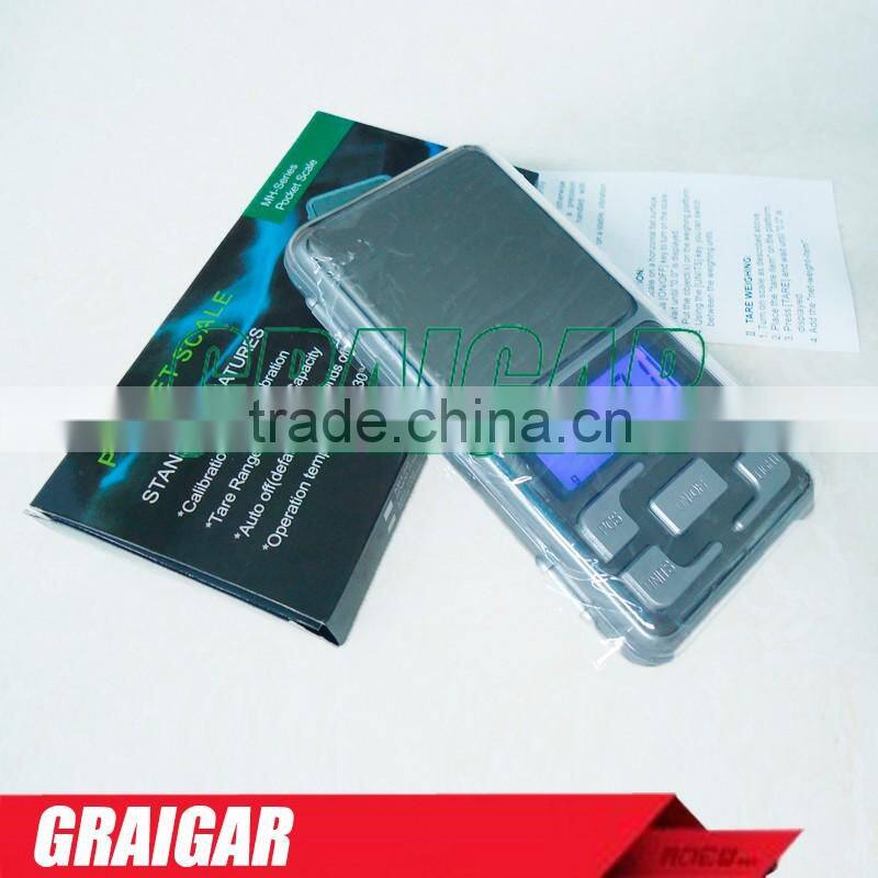 High Precision Pocket Electronic Scale MH-500 500g/0.1g Mini Weighing scale 50-500g
