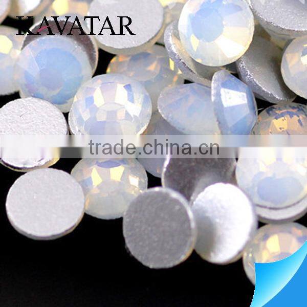 Champagne color bling nail art rhinestone