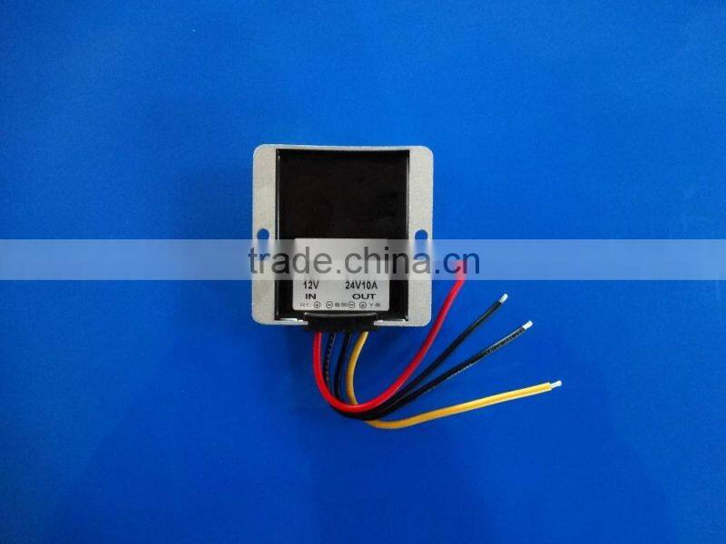 DC12V to 24V 10A 240W Boost Transformer Converter for Pump or Car