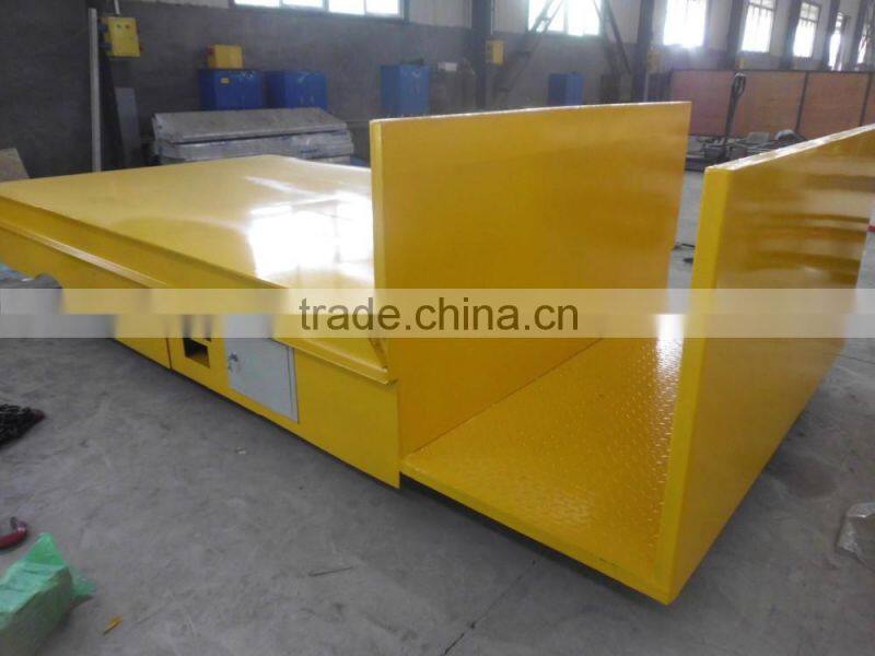 rail-guide transfer wagon