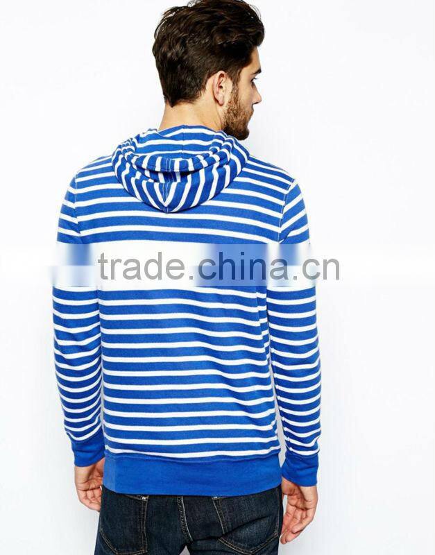2014 stylish cheap striped pullover hoodies for men
