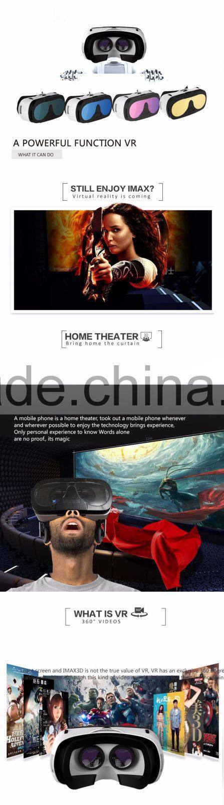 2016 HTOMT VR PARK V3 Portable VR Glasses 3D Virtual Reality Headset VR BOX Google