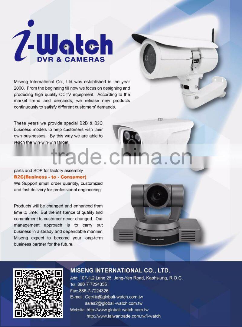 IW-C201 12/32v snoy rear view camera 15 m ir distance rear view camera 360 deg reversing mini car camera