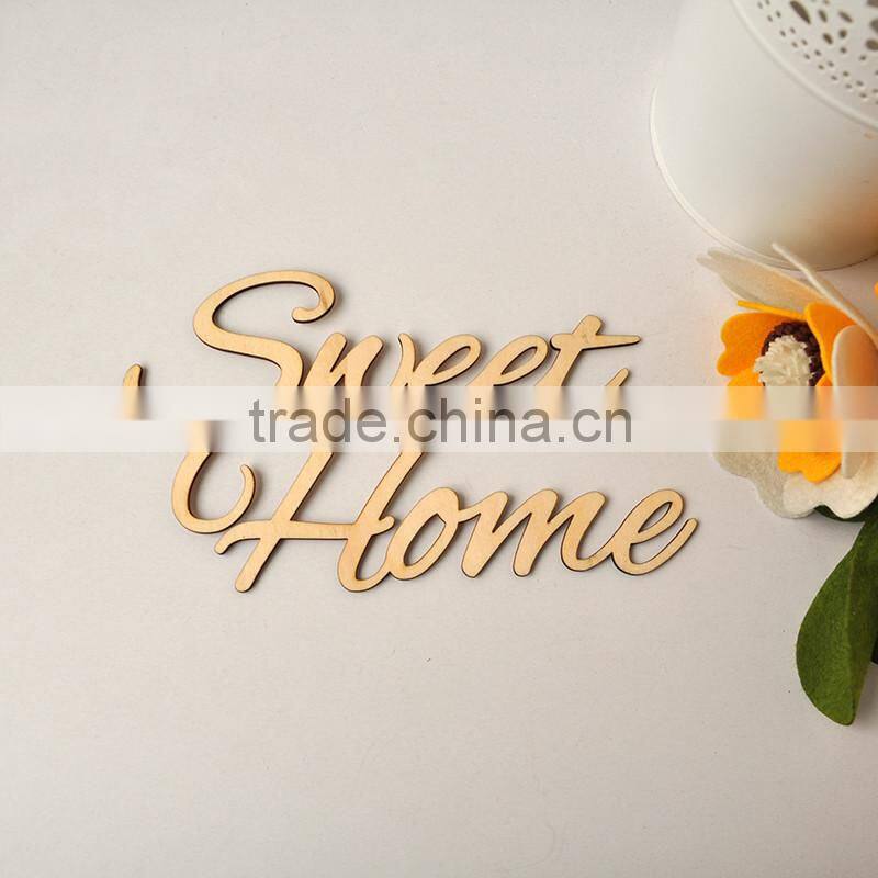 wood veneer shape for decoration