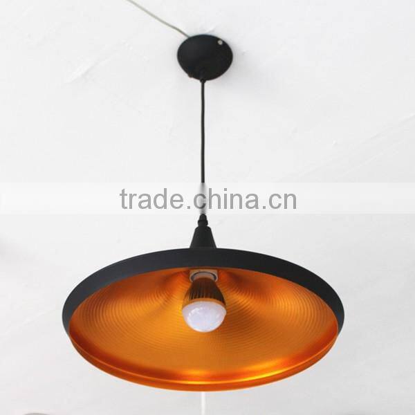 Golden Aluminum Pendant Lamp