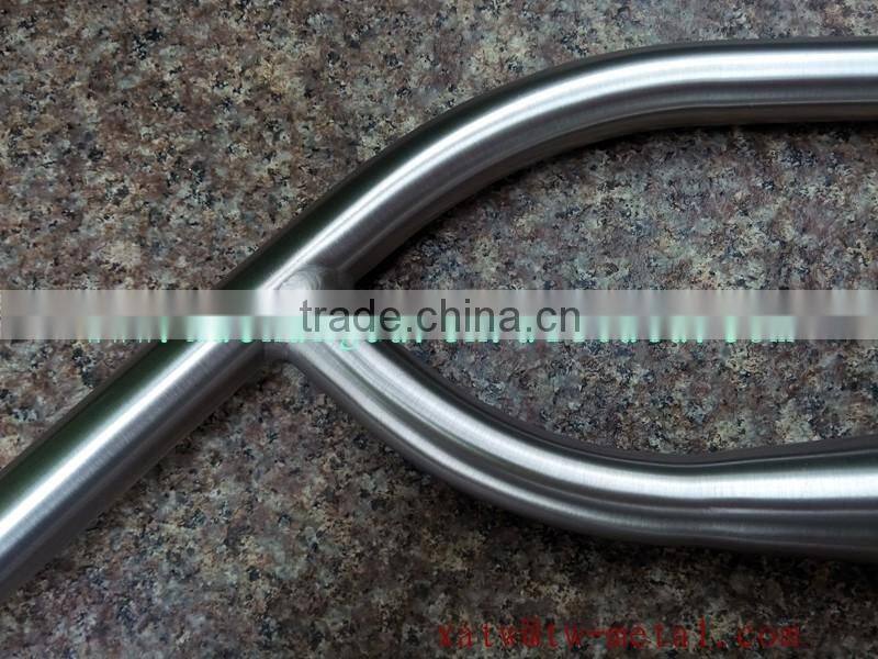 xacd made titanium Loop handle bar titanium rise and drop bicycle handle bar custom bike Loop handle bar