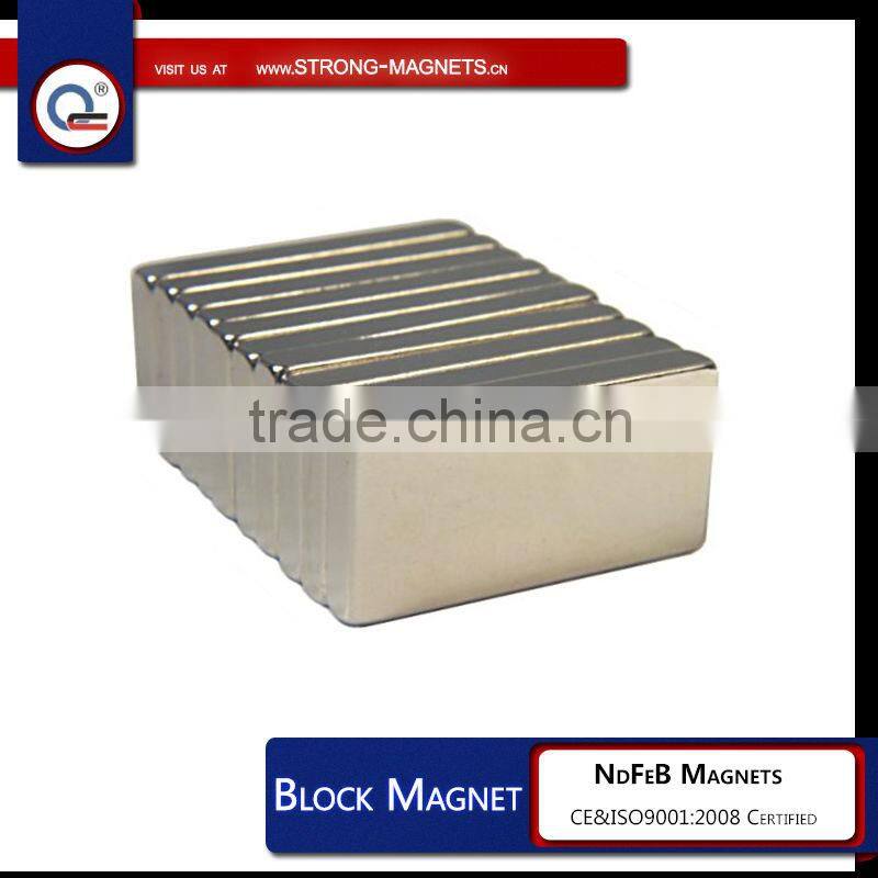 NdFeB/Neodymium/rare earth permanent magnet block ,NdFeB Block Permanent Magnet