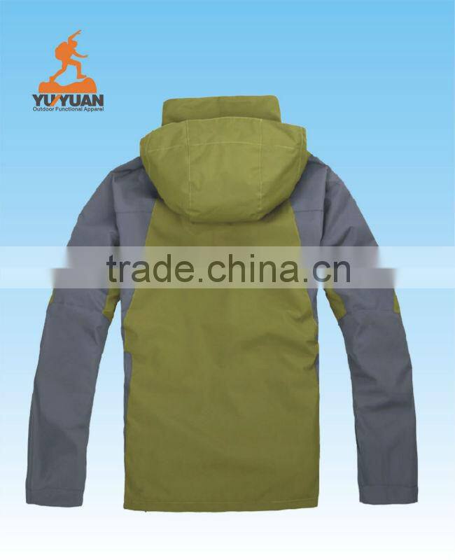 Functional seamless mens hoody sports outdoor ski wear