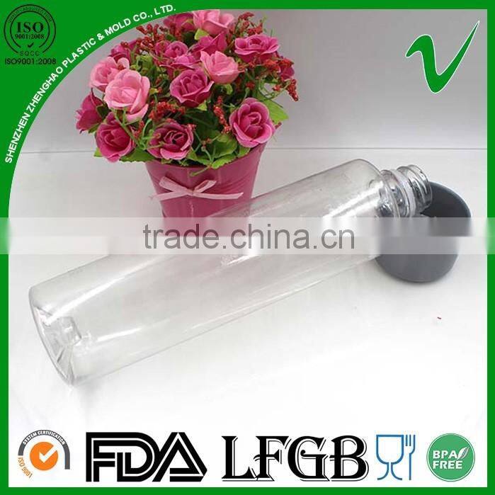 500ml voss water empty hot fashional plastic water bottle with FDA grade