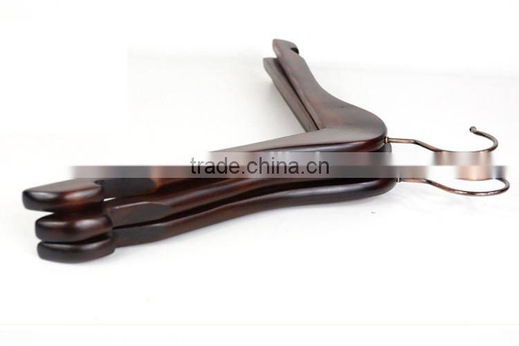 Closet wooden top hanger wholesale