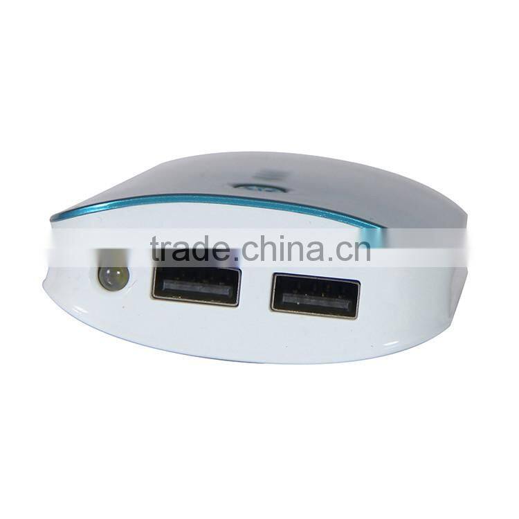 Rechargeable mobile charger ,6000mah li-polymer battery power bank for sale