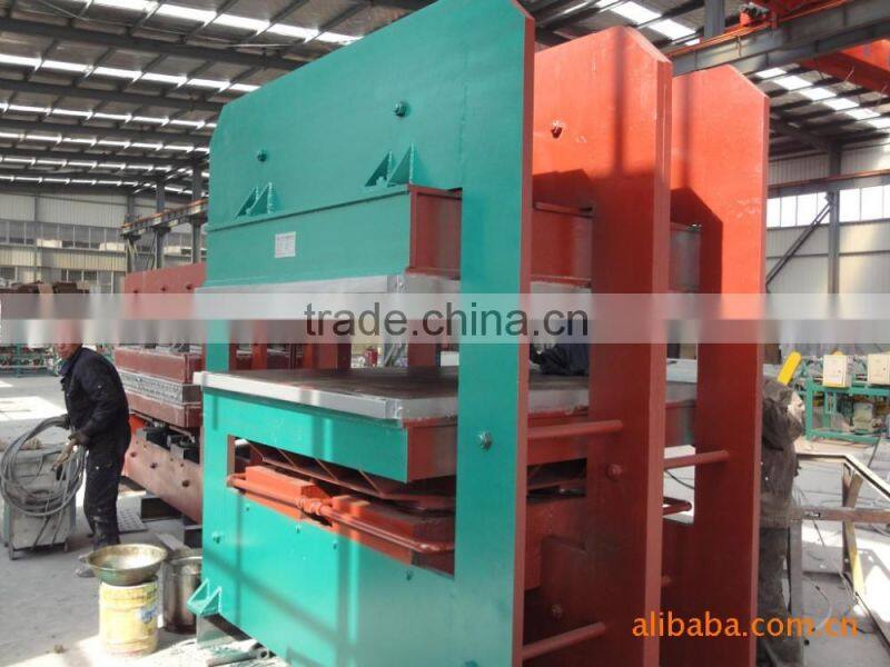 rubber sheet curing press
