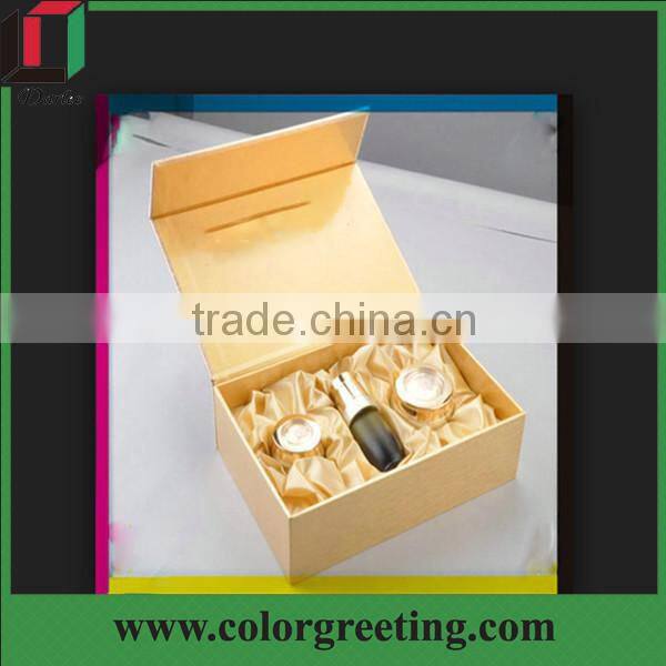 China factory high quality cardboard paper luxury makeup box