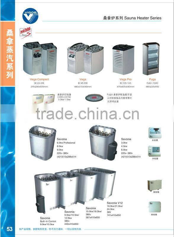 Total sauna room with CE / total sauna