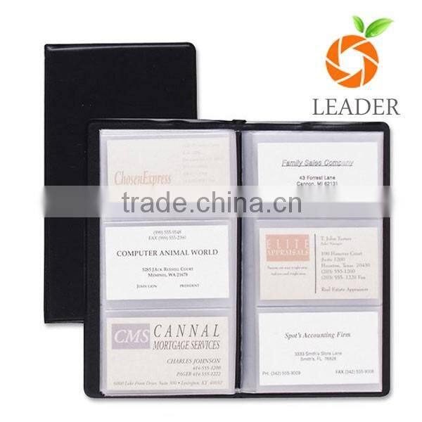 factory good price genuine leather cardboard business card holder for men in real leather