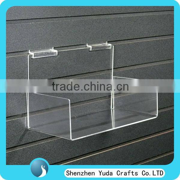 acrylic slatwall display acrylic slatwall display for magazine and books perspex fixture cheap slatwall