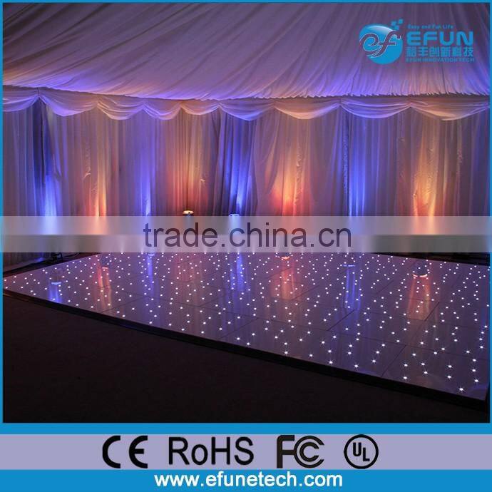 wedding disco dance floor,party stage show twinkling flooring,starlit dance floor