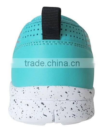 Plain Loafer Shoes Ladies Slip-On Flat Flyknit Women Shoe HT-101406-001