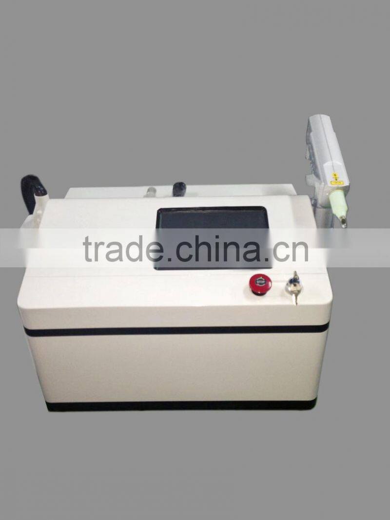 Salon Q switched nd yag laser 1064/532nm dark spot removal face black spot remover