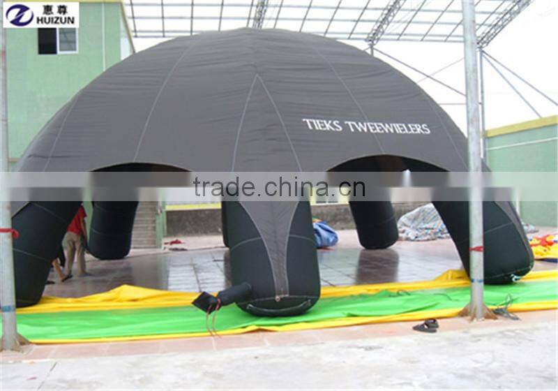 Hot PVC tarpaulin advertising inflatable arch with banner for exhibition