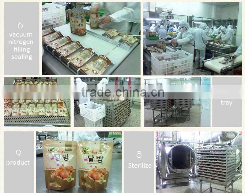 Ready to eat roasted chestnuts snacks,halal and kosher snacks