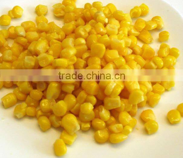 brine preservation and canned packaging sweet corn yellow corn