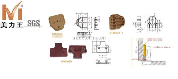 plastic hinge heel block