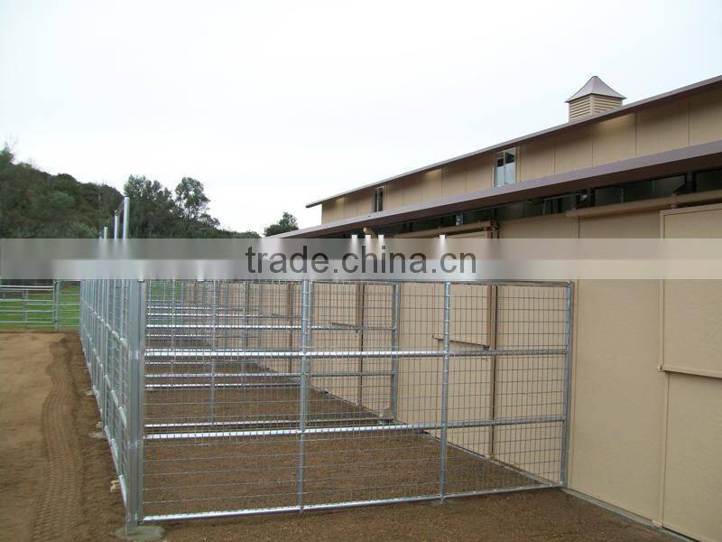 hot galvanized metal portable livestock fence panel