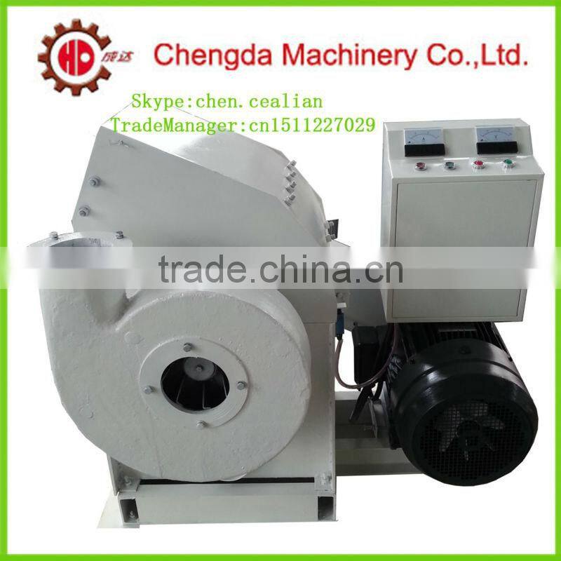 CF420A factory supply 55HP diesel engine tree branch crusher peanut shell hammer mill