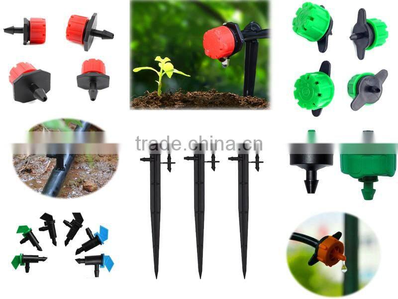 garden system 50pcs Drip Head 1/4 Inch Micro Flow dripper irrigation micro irrigation system