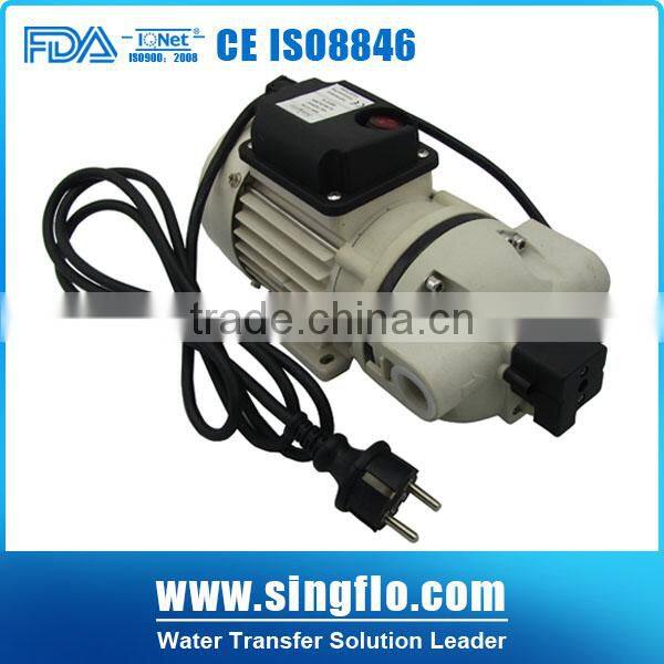 Singflo 220v 40psi 25LPM Self Priming Electric Adblue Water Transfer Pump Liquid Food