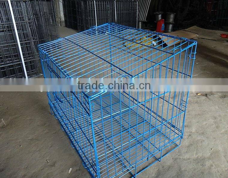 Portable Rabbit Cage With Plastic Tray