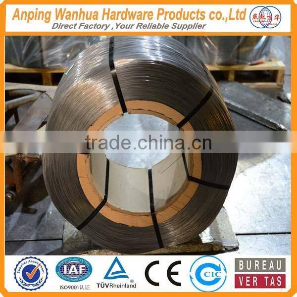 High tensile strength hot dipped galvanized steel wire for making ropes
