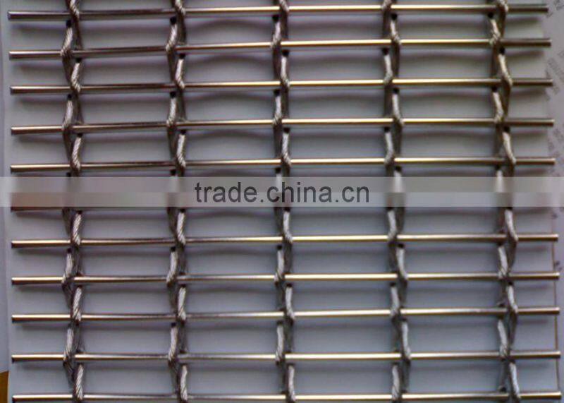 Decorative commercial kitchen wall panels, decorative wire mesh panels