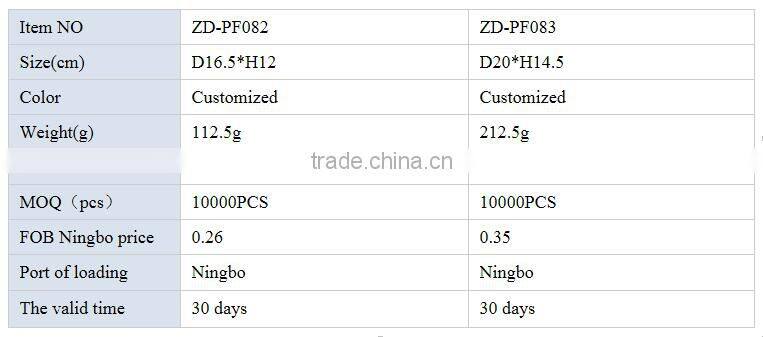 ZD-PF082-83 Terra Cotta Ceramic Garden Flower Pot/Cheap headstone round plastic flower pot/High Quality Soft Nursery Plant Pot