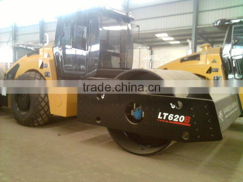 Lutong LT620S 20 Ton Road Roller Mechanical Drive Single Drum Vibratory Roller price