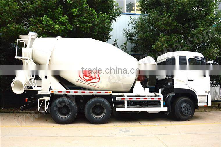 DongFeng 6*4 cement mixer truck 8m3 concrete mixing truck