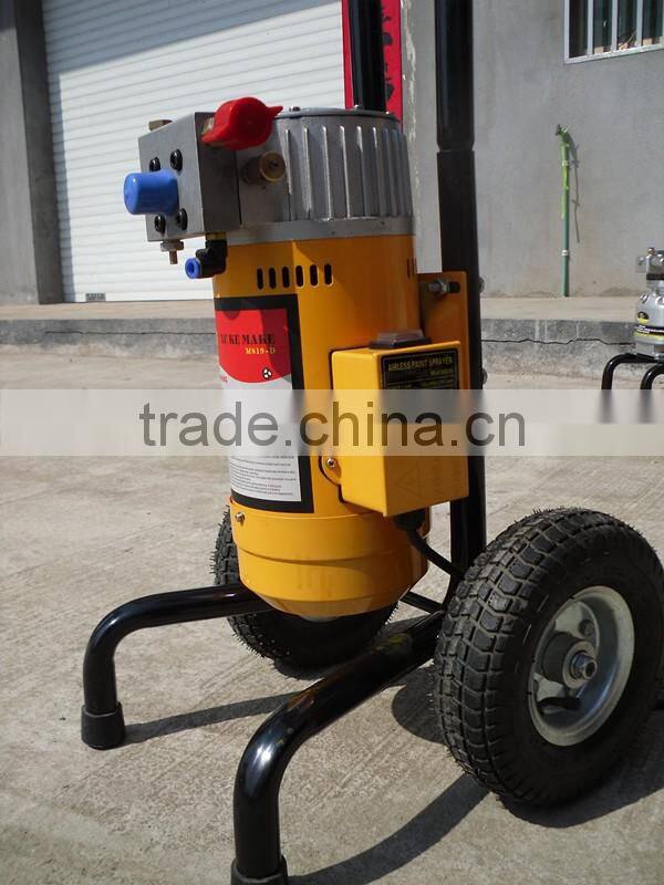 M819-A electric high pressure diapgragm airless paint sprayer Emulsioni paint spraying machine