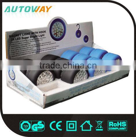 24 led working light with magnet and hanger