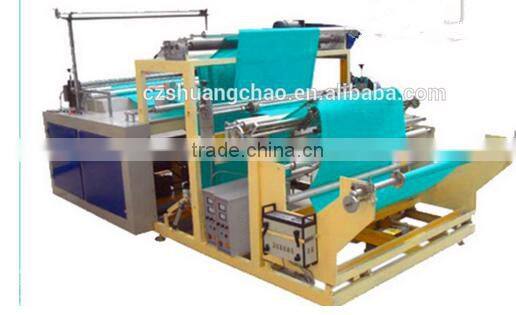 high precision pp non-woven roll to sheet machine