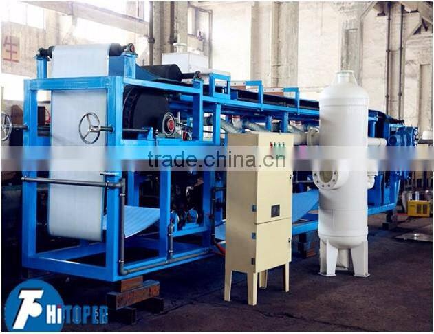 Belt type vacuum filter press