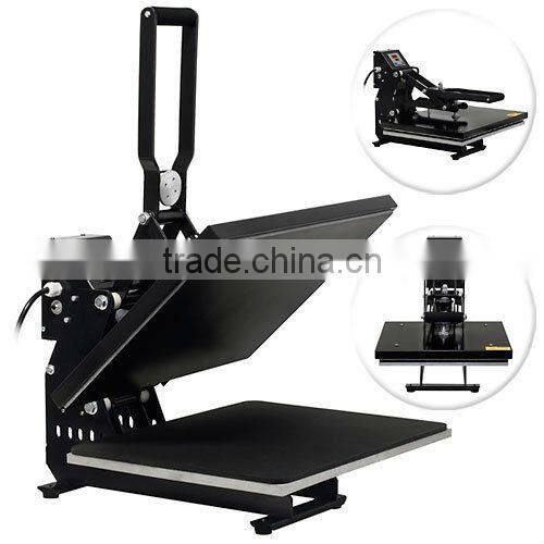Hot Sale A3 Sublimation manual clamshell heat transfer press machine
