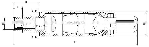 nxq-a-6.3/31.5-l-y hydraulic accumulator