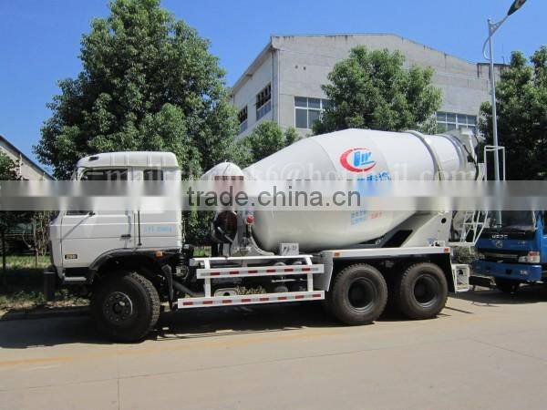 290HP 6*4 DONGFENG 9m3 cement mixer Truck
