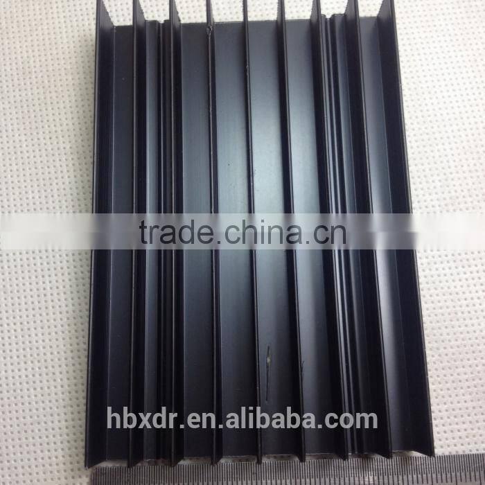 Professional supplier China Wholesale black anodized Aluminum Heatsink Profile